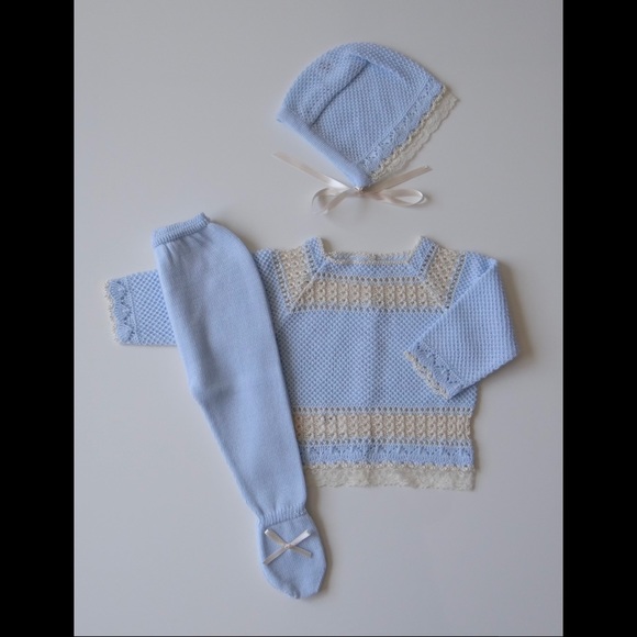Baby Boy knit set NEW - Picture 2 of 2